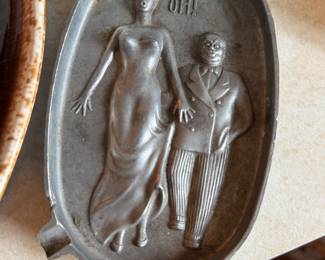 Very cool vintage speakeasy ashtray