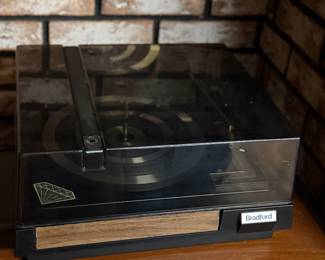Vintage turntable