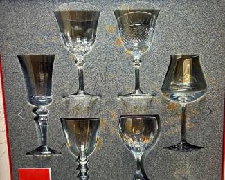 Rare Bacarrat 6-piece glasses