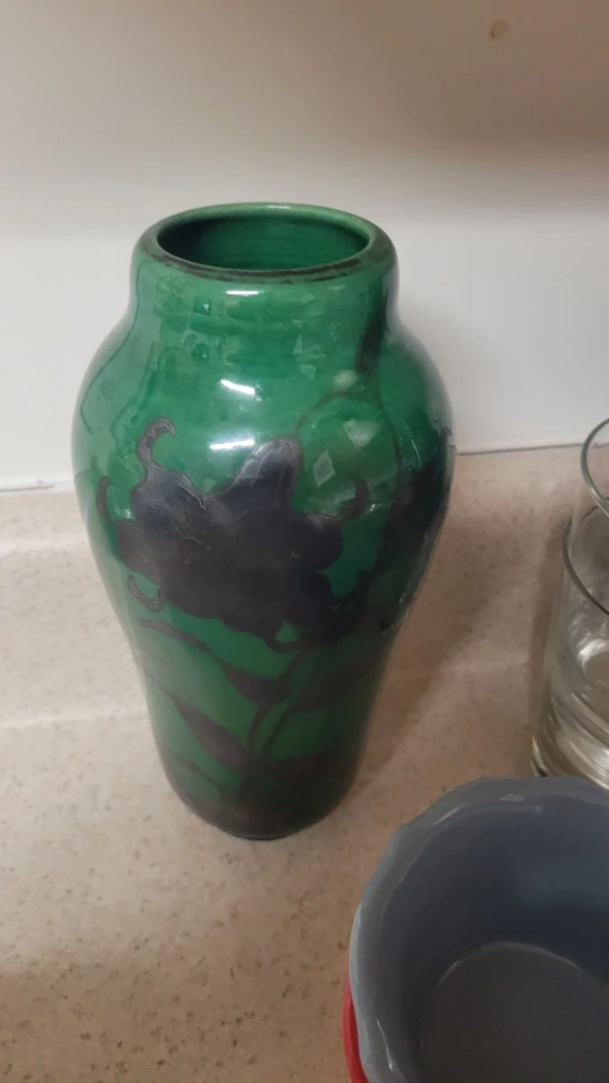 Japanese Studio Ware Vase signed