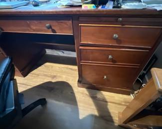 Wooden writers desk