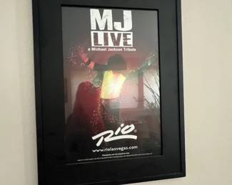 MJ Live in Rio poster