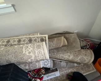Rugs, including Triumph brand