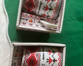 I heart Romania mugs