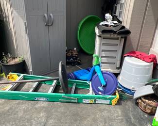Ladder; yard essentials