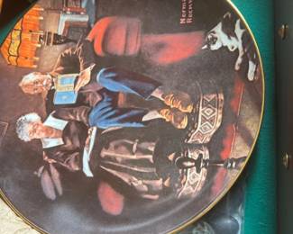 Norman Rockwell collector plates