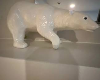 Polar bear figurine