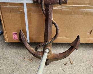Anchor hose holder