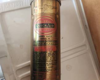 Antique fire extinguisher 