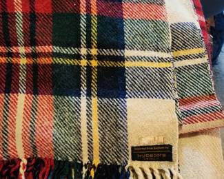 Vintage wool blanket