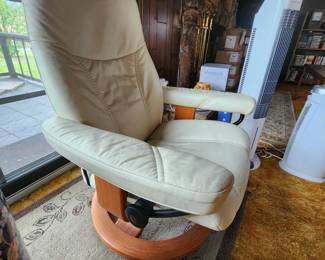 Ekornes leather chair