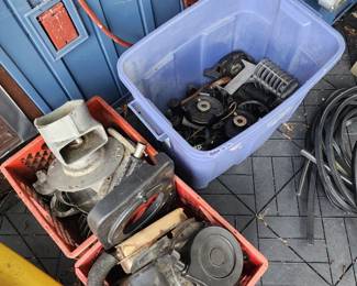Water scooter parts