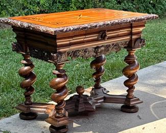 The most INCREDIBLE Antique Mid 1800’s Table you’ll find!
