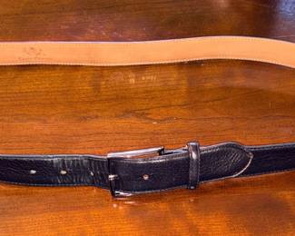 Rolex Mens Leather Belt