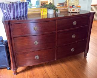 King Bedroom Set w/2 Nightstands, Dresser & Tallboy Dresser!