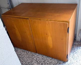 Wood Storage Cabinet!