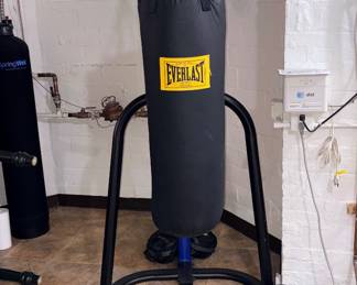 Everlast Dual Station Punching Bag Stand!