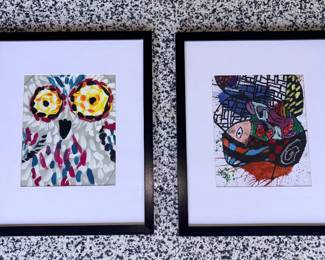 Poetry Barn Framed Abstract Pictures!