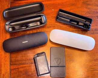 Phillips Sonicare Electric Smart Storage Toothbrush  Charging Cases, Etc!