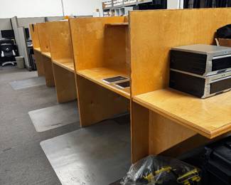 Handmade wood cubicles $100 ea