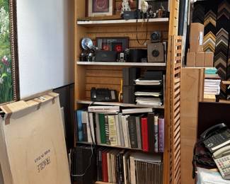 4 Solid Oak bookcases $75ea