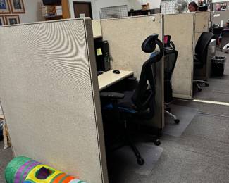 Cubicles 7 pretty used $75 takes them all