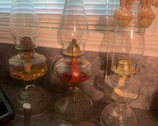 Kerosene lamps