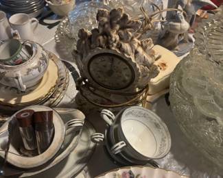 Glassware and Bric a Brac