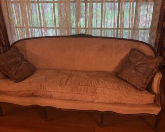 Antique Settee Couch (2)