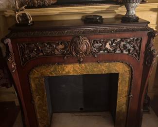 Fireplace Wooden Mantel