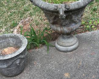 Outdoor ornate planter