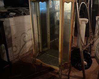 French style Curio with glass