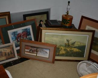 Lots of art prints