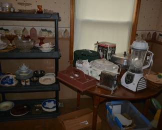 Appliances and a very old toaster