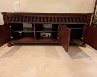 Inside of Credenza