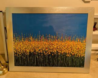 Art Framed Signed J. Bartz Oil Painting