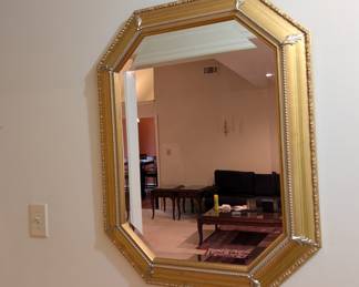 Gold Framed Mirror