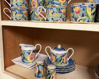 PTS International Stoneware Dish Set