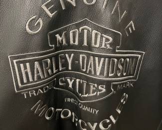 Back of Harley Jacket