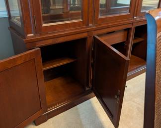 Interior of China Cabinet
