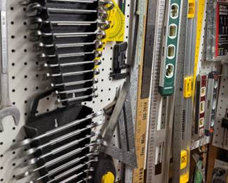 Wrench sets, levels