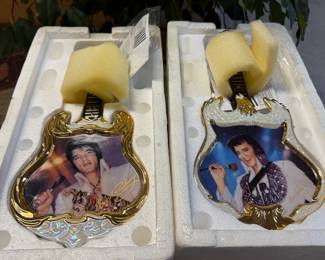 Porcelain Elvis guitars