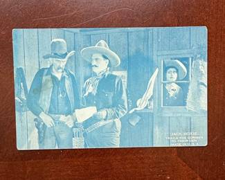Jack Hoxie "Trails the Gunmen to Their Den" Vintage Movie Still