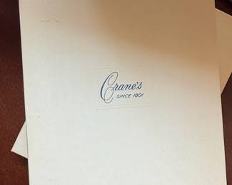 Crane's Stationery Box