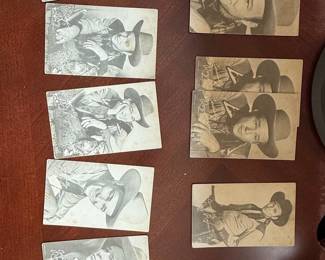 Roy Rogers "Cordially" Postcards (Set of 10+)