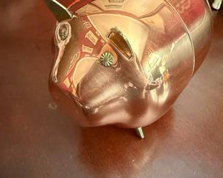 Vintage Coppercraft Guild Copper Piggy Bank