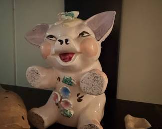Vintage Shawnee Smiley Pig Pitcher