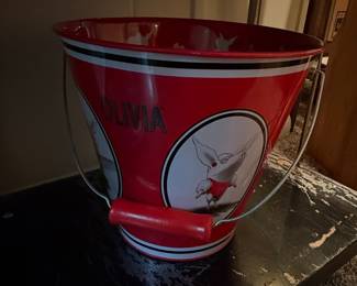 Olivia the Pig Tin Pail by Schylling (2003)