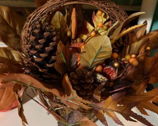 Autumn Harvest Decorative Basket