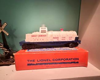 Lionel 3470 "Target Launcher" Car with Box